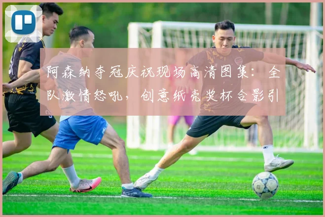 阿森纳夺冠庆祝现场高清图集:全队激情怒吼,创意纸壳奖杯合影引爆更衣室